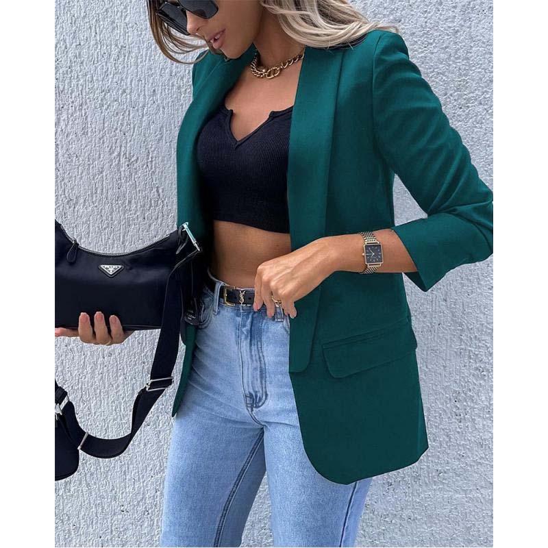 Blazer Verde Feminino, Blazer Olivia, Purity Atelier